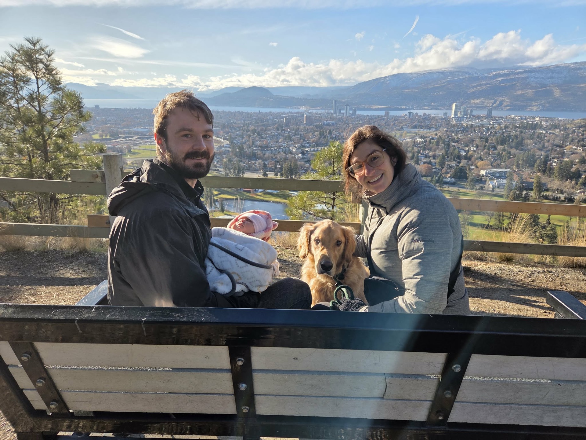 Family photo with Gabriella